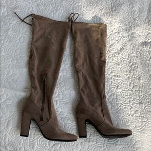 Unisa Taupe Over the Knee Boots